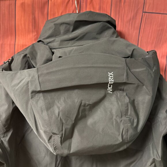 Men's Goose Down Arcteryx Logo Waterproof Warm Hooded Ski Down Jacket - Picture 10 of 13